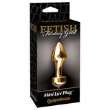 Mini Luv Plug Fetish Fantasy Gold - Boutique Séduction