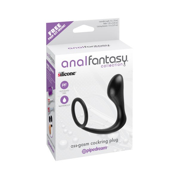 ASS-GASM Cockring Plug - ANAL FANTASY Anal Fantasy - Boutique Séduction