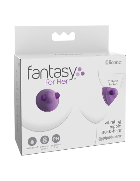 Fantasy For Her - Vibrating Nipple Suck-Hers Fantasy For Her - Boutique Séduction