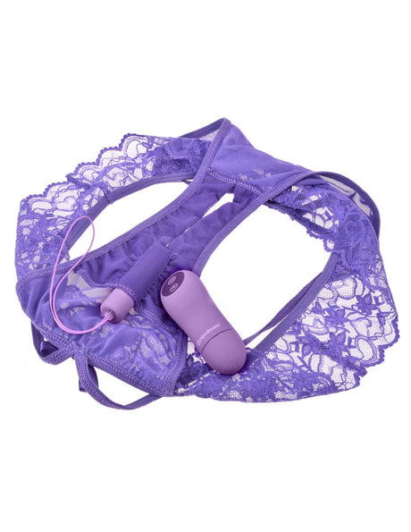 THRILL-HER Crotchless Vibrating Panty - FANTASY FOR HER Fantasy For Her - Boutique Séduction