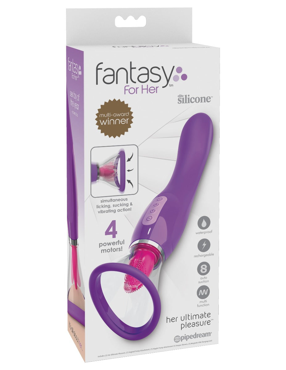 HER ULTIMATE PLEASURE 3-in-1 Stimulator - FANTASY FOR HER Fantasy For Her - Boutique Séduction