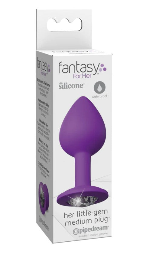 HER LITTLE GEM Medium Butt Plug - FANTASY FOR HER Fantasy For Her - Boutique Séduction