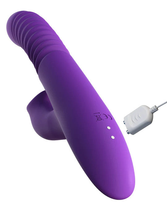 Double Stimulation Vibrator - Ultimate Thrusting Clit Stimulate-her Fantasy For Her - Boutique Séduction