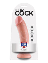 King Cock - 8" Dildo King Cock - Boutique Séduction