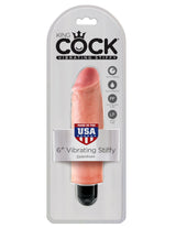 STIFFY 6 inch Vibrating Dildo - KING COCK King Cock - Boutique Séduction