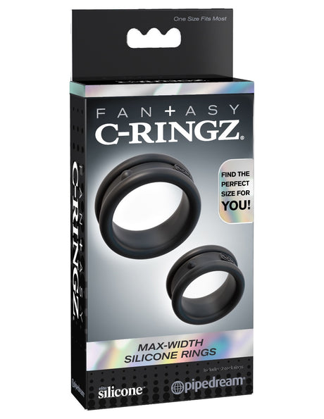 Cock ring - Fantasy C-Ringz - Max-Width Silicone Rings FANTASY C-Ringz - Boutique Séduction