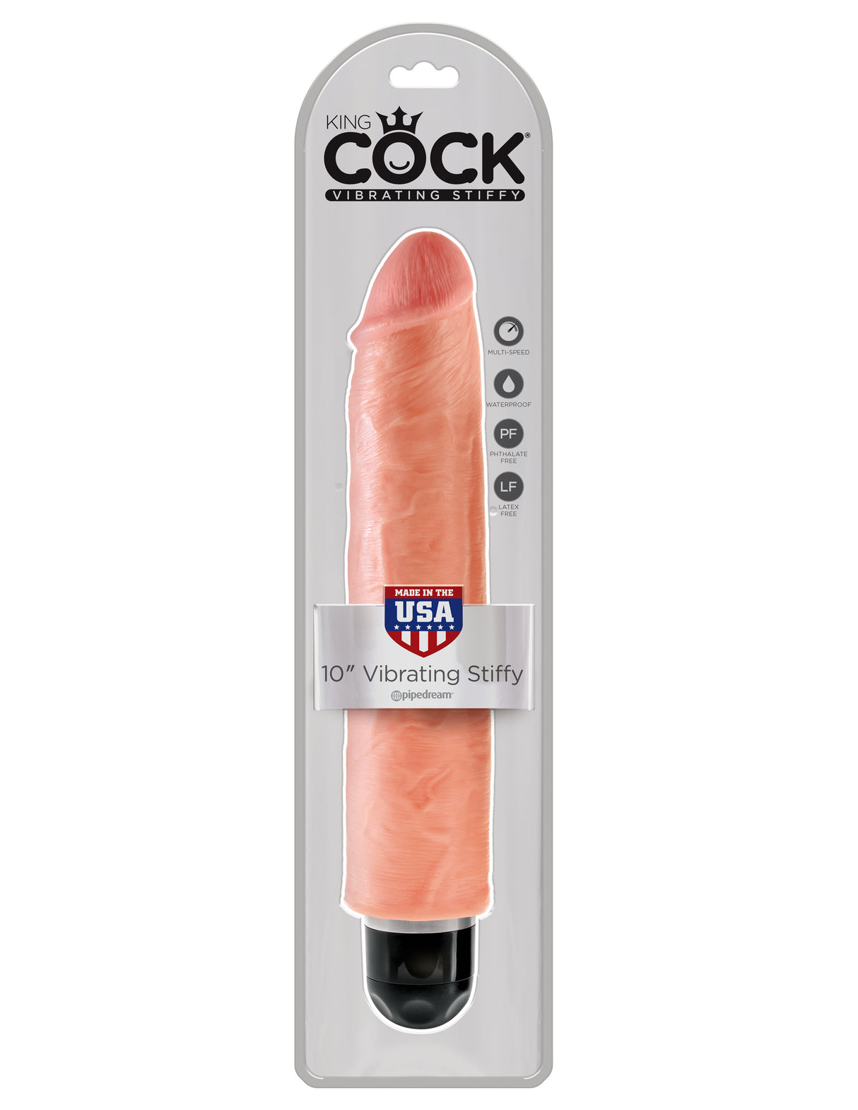 King Cock Stiffy - 10 inches King Cock - Boutique Séduction