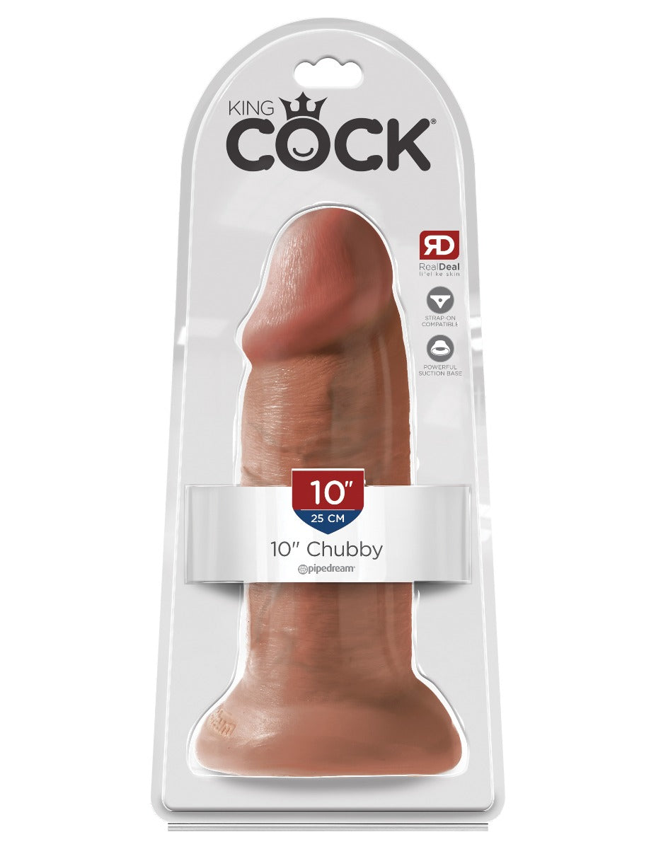 Dildo Chubby 10 inches - KING COCK King Cock - Boutique Séduction