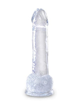 7 inches Dildo with Testicles - KING COCK CLEAR King Cock - Boutique Séduction