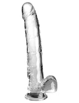 11 inches Cock with Balls - KING COCK CLEAR King Cock - Boutique Séduction