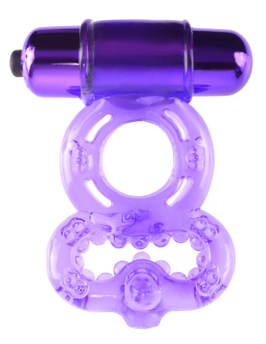 Vibrating double cock ring - Fantasy C-Ringz - Infinity Super Ring FANTASY C-Ringz - Boutique Séduction