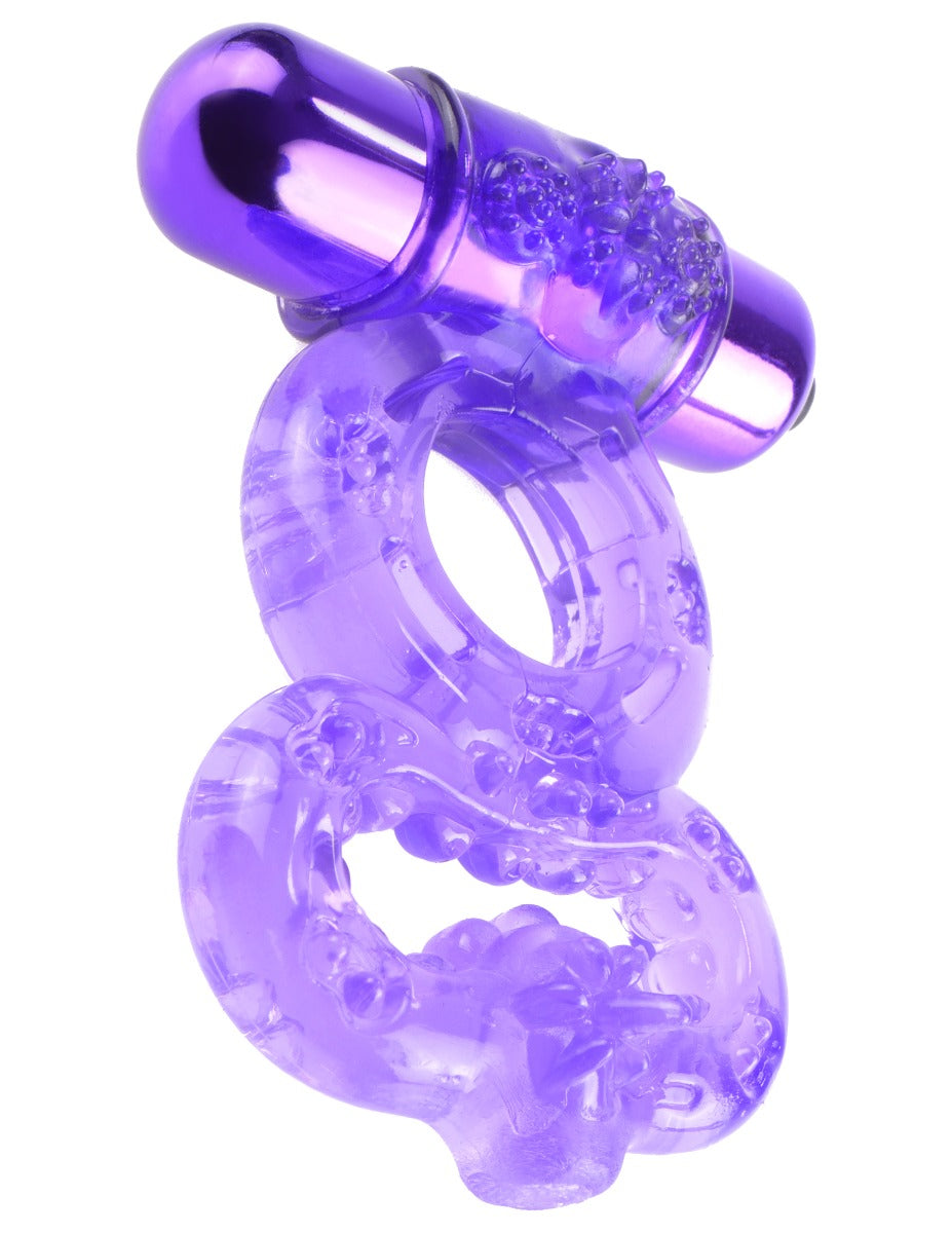 Vibrating double cock ring - Fantasy C-Ringz - Infinity Super Ring FANTASY C-Ringz - Boutique Séduction