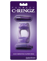 Vibrating cock ring - Fantasy C-Ringz - Duo-Vibrating Super Ring FANTASY C-Ringz - Boutique Séduction