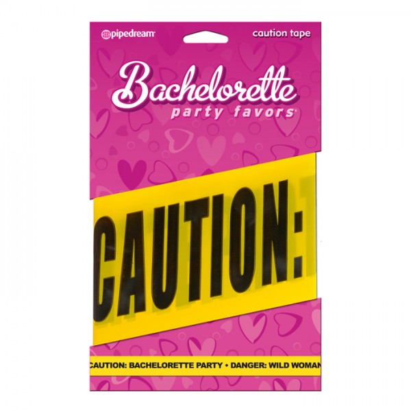 Bachelorette Caution Tape Bachelorette Party Favors - Boutique Séduction