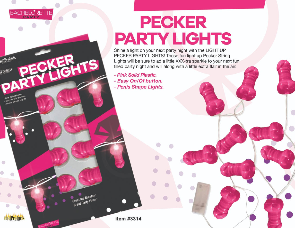 Bachelorette Party Pecker Lights Hott Products - Boutique Séduction