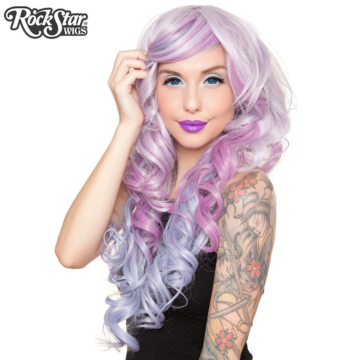 Long Wavy Three-toned Wig - ROCKSTAR WIGS Rockstar Wigs - Boutique Séduction