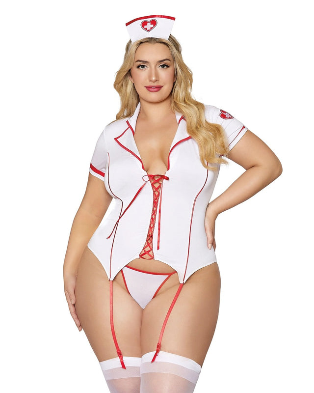 TRIAGE TRIXIE 3Pcs Nurse Costume - DREAMGIRL Dreamgirl International - Boutique Séduction