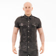 Punch Hole Leather Shirt - PROWLER Prowler - Boutique Séduction