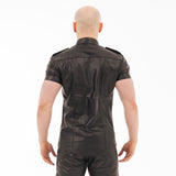 Punch Hole Leather Shirt - PROWLER Prowler - Boutique Séduction