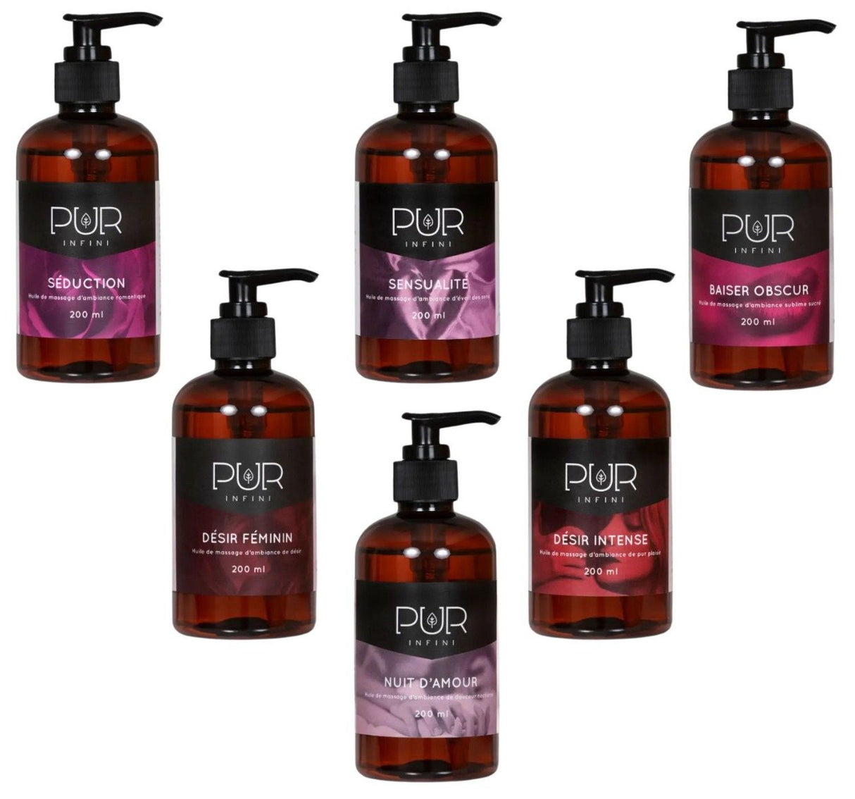 Ambiance Massage Oil - PUR INFINI Pur Infini - Boutique Séduction