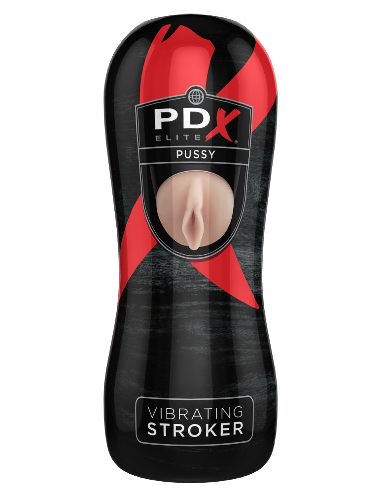 Vibrating Pussy Stroker - PDX ELITE PDX ELITE - Boutique Séduction