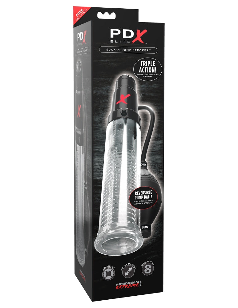 SUCK-N-PUMP STROKER Stimulating Pump PDX ELITE - Boutique Séduction