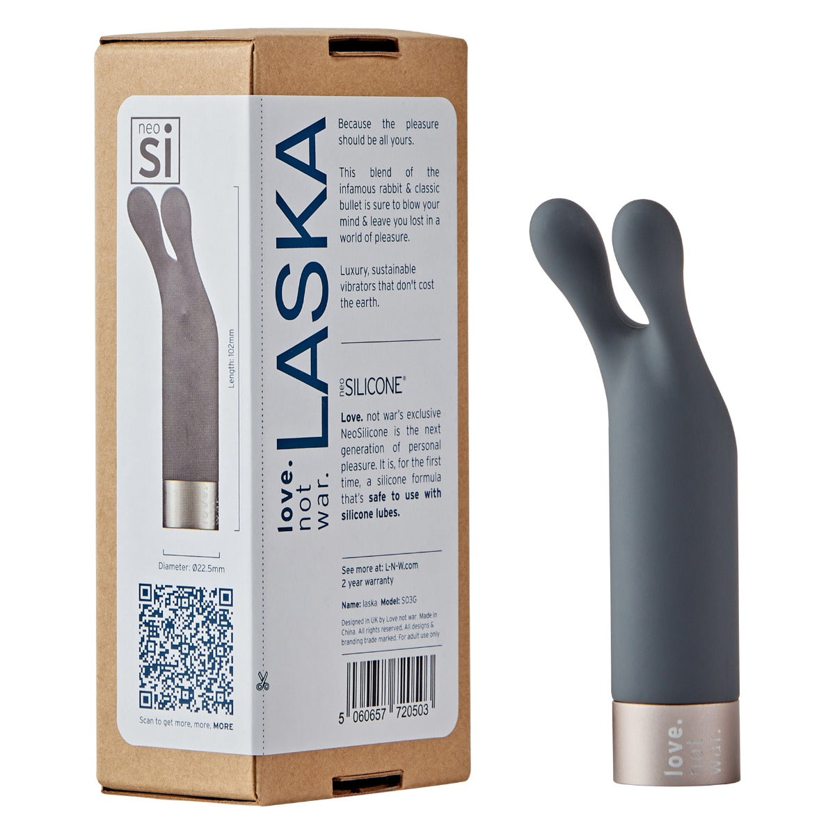 LASKA Clitoral Stimulator - LOVE NOT WAR Love Not War - Boutique Séduction