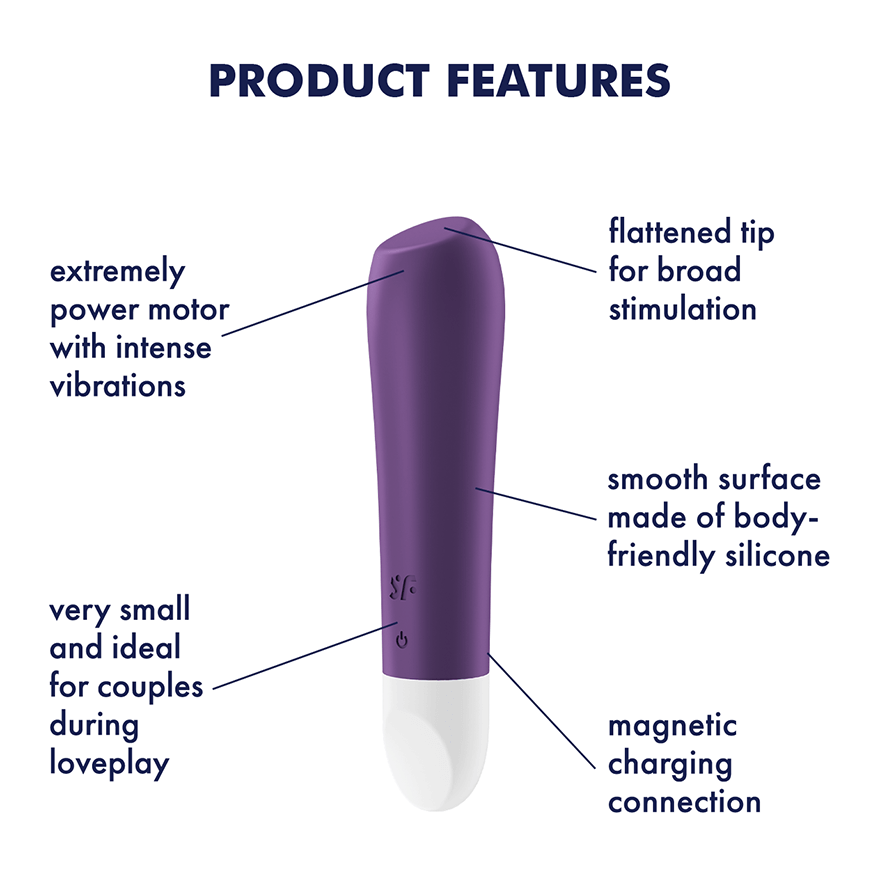 ULTRA POWER BULLET 2 Clitoral Stimulator Satisfyer - Boutique Séduction