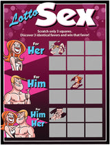 Lotto Sex Scratcher - English Creation Ozzé - Boutique Séduction