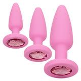 Anal plug set - First Time - Crystal Booty Kit First Time - Boutique Séduction