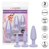 Anal plug set - First Time - Crystal Booty Kit First Time - Boutique Séduction