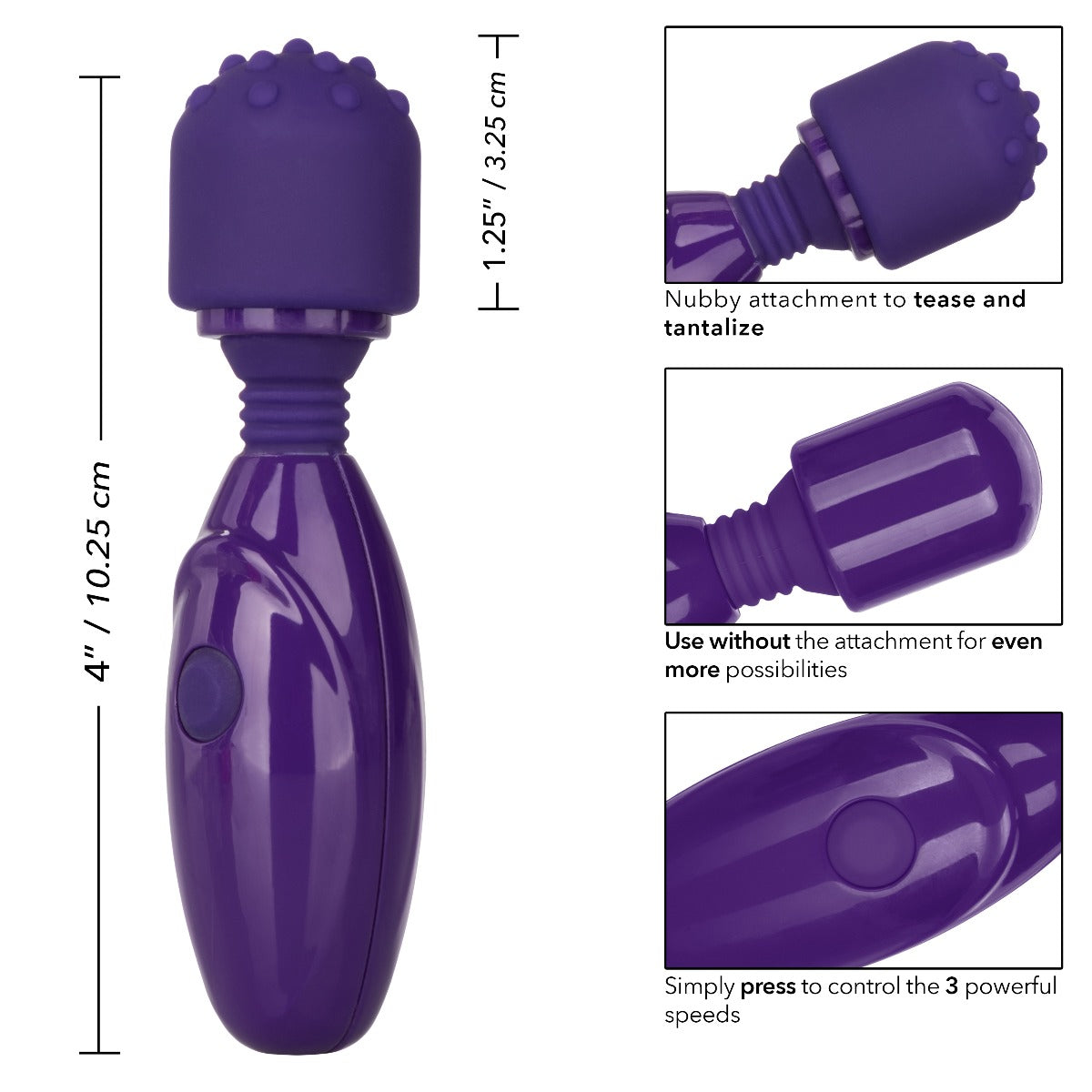 Stimulator - Tiny Teasers - Nubby Mini Teasers - Boutique Séduction