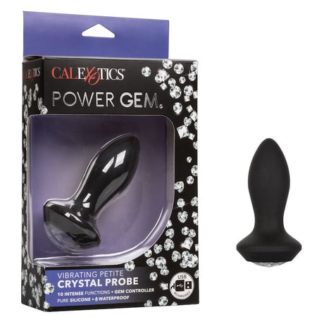 Vibrating butt plug - Power Gem - Crystal Probe Power Gem - Boutique Séduction