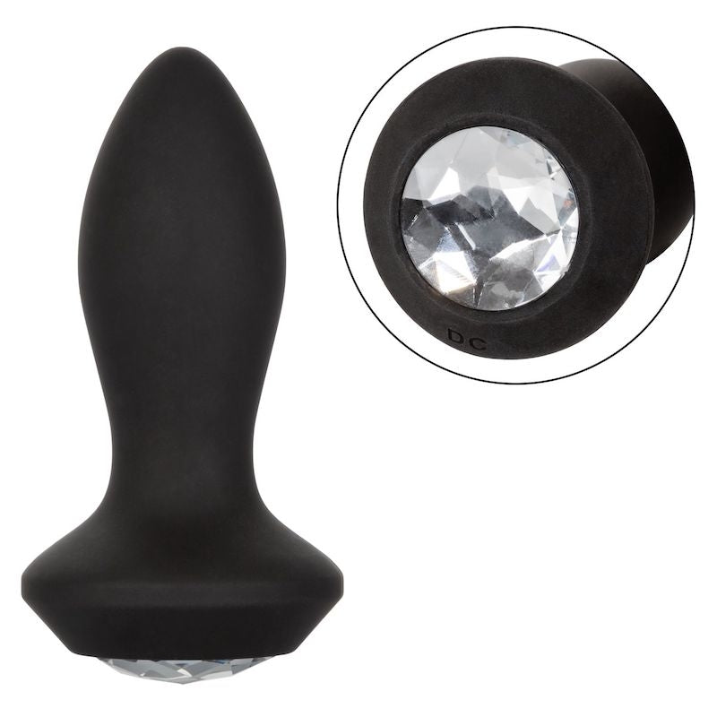 Vibrating butt plug - Power Gem - Crystal Probe Power Gem - Boutique Séduction