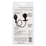 Calexotics - Weighted Silicone Inflatable Plug Calexotics - Boutique Séduction