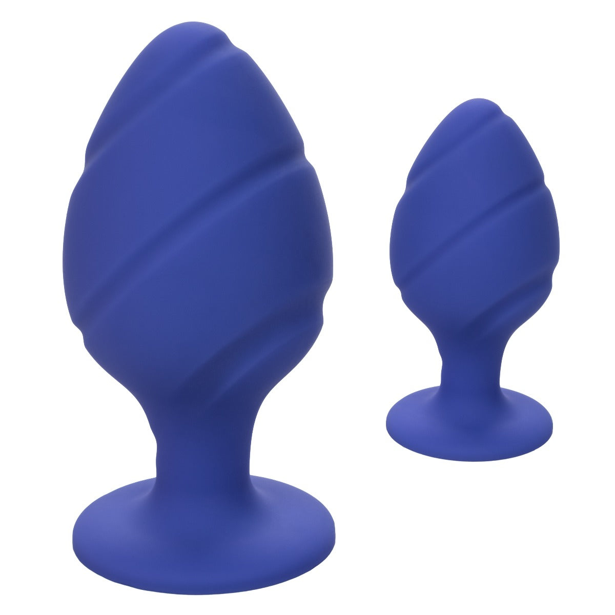 Textured anal plug set - Cheeky - Blue Cheeky - Boutique Séduction