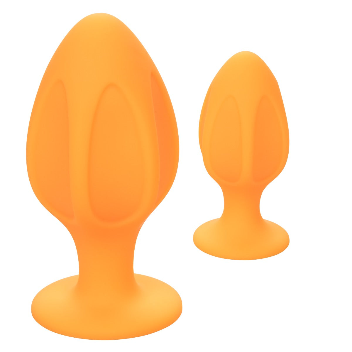 Textured anal plug set - Cheeky - Orange Cheeky - Boutique Séduction