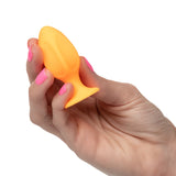 Textured anal plug set - Cheeky - Orange Cheeky - Boutique Séduction