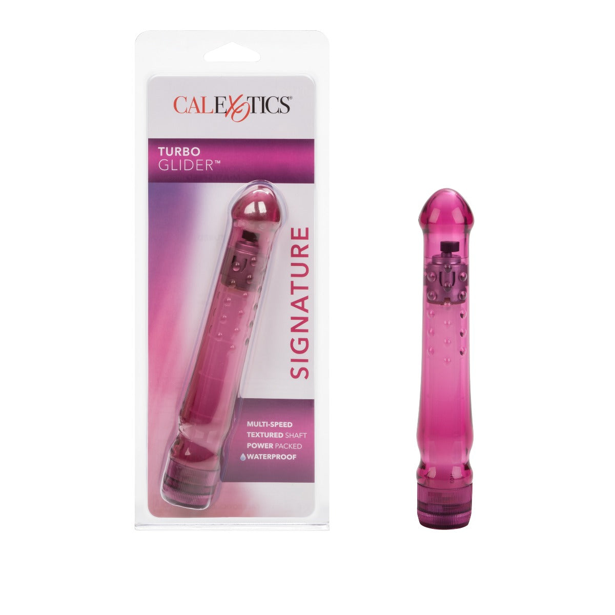 Vibrator - Turbo Glider - Raspberry Calexotics - Boutique Séduction