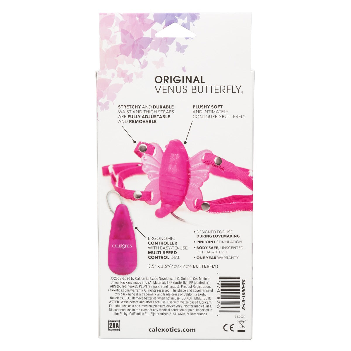 VENUS BUTTERFLY Clitoral Stimulator - CALEXOTICS Calexotics - Boutique Séduction