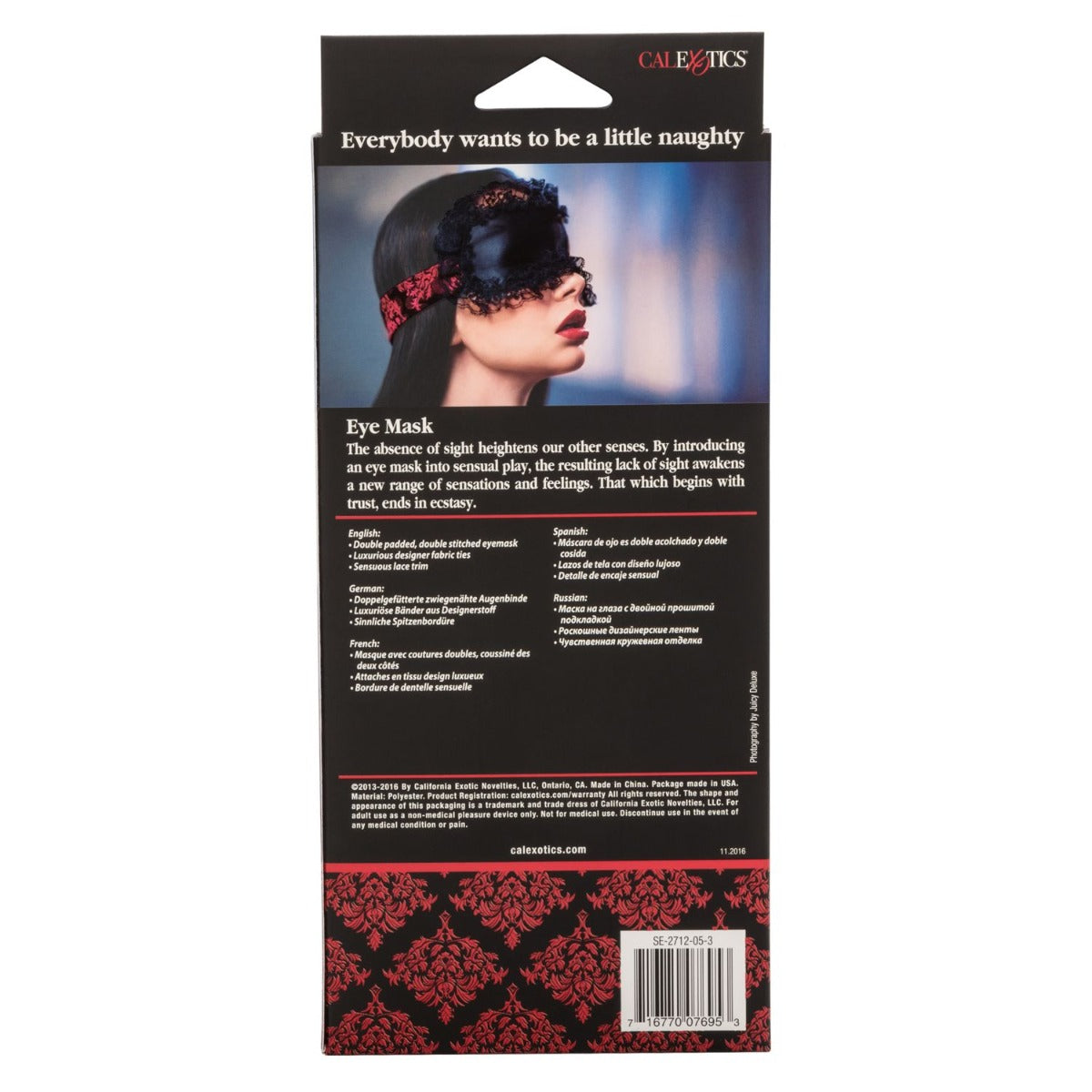 EYE MASK Lace Blindfold - SCANDAL Scandal - Boutique Séduction