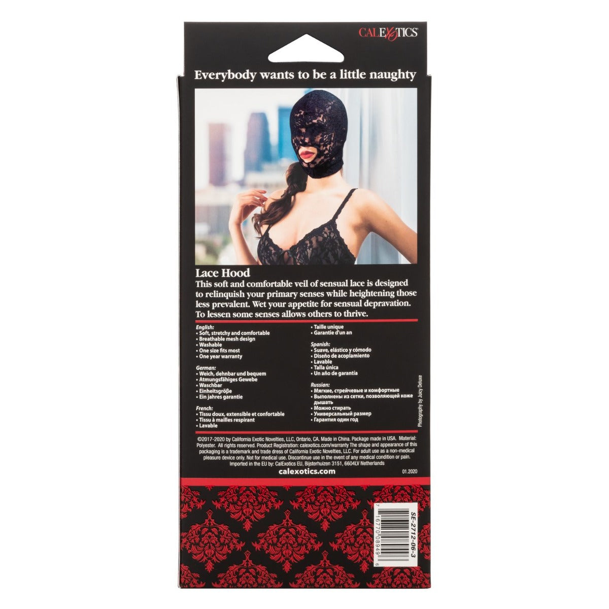 LACE HOOD Full Head Lace Mask - SCANDAL Scandal - Boutique Séduction