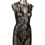 Strappy Lace Bodystocking - SCANDAL - One size Scandal - Boutique Séduction