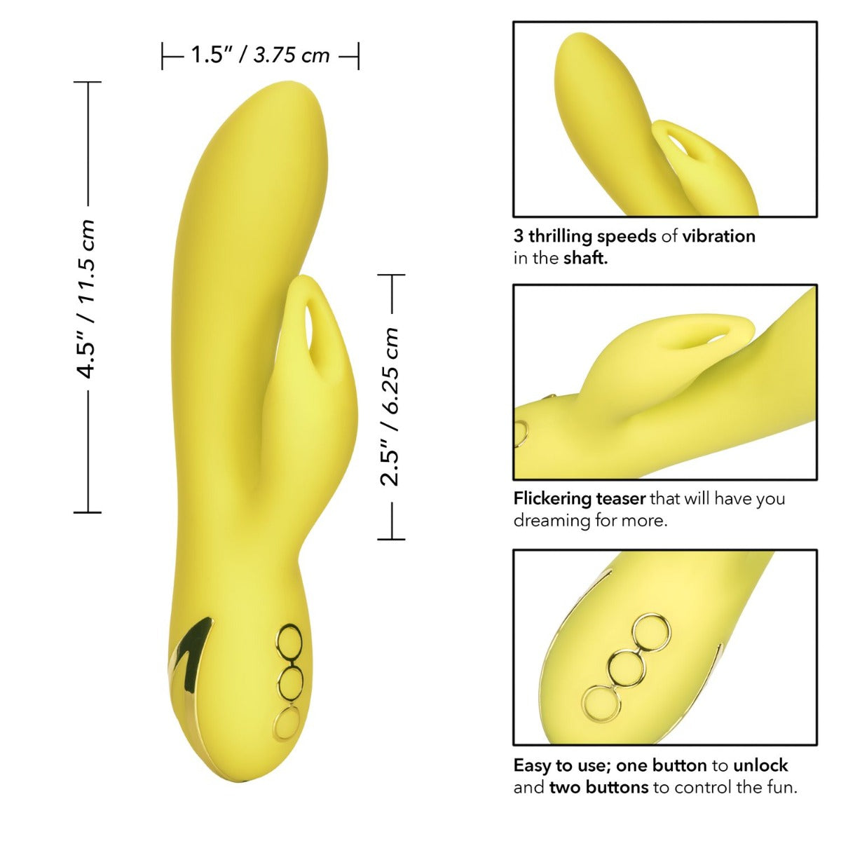 VENICE VIXEN Double Stimulation Vibrator - CALIFORNIA DREAMING California Dreaming - Boutique Séduction