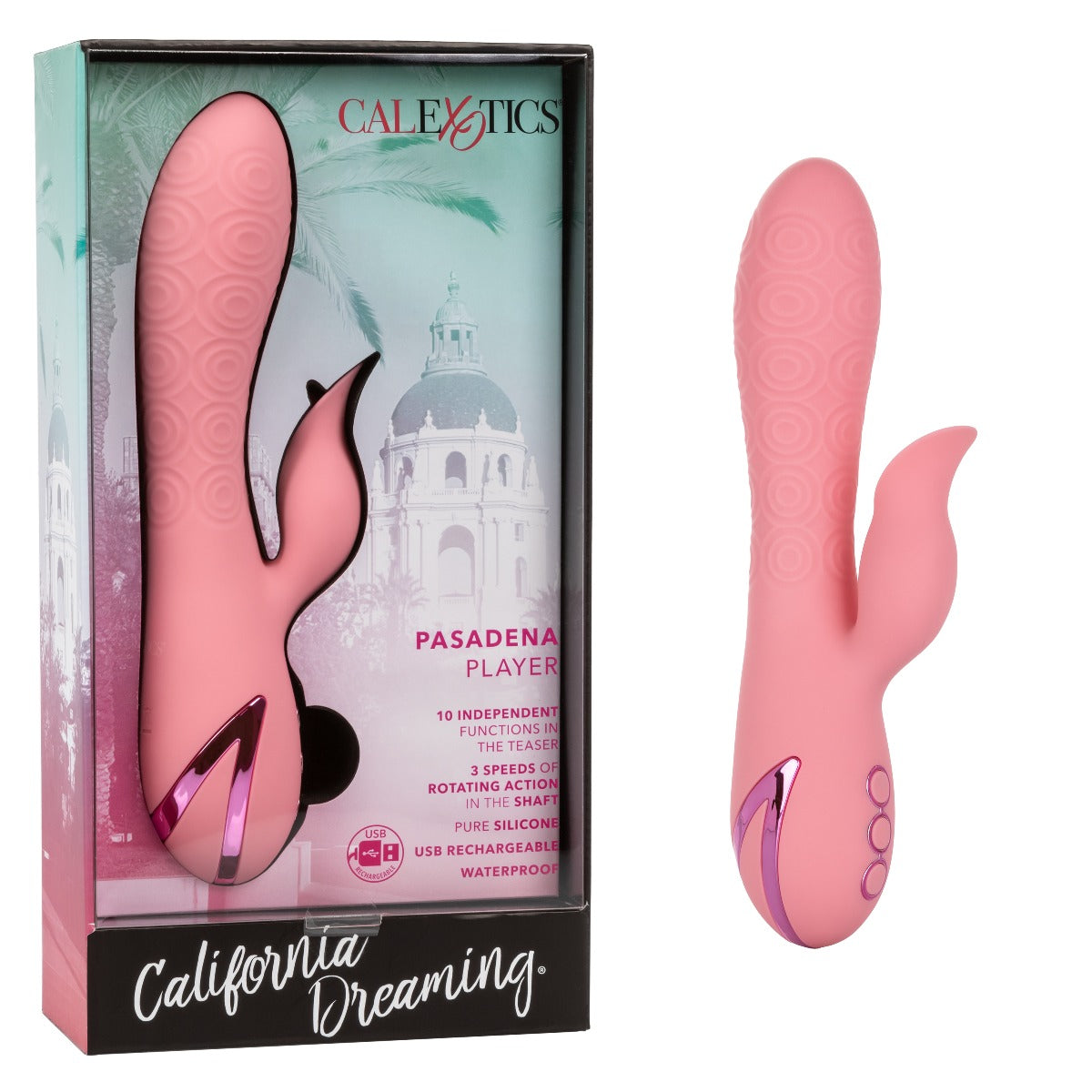 Double stimulation vibrator - California Dreaming - Pasadena Player California Dreaming - Boutique Séduction