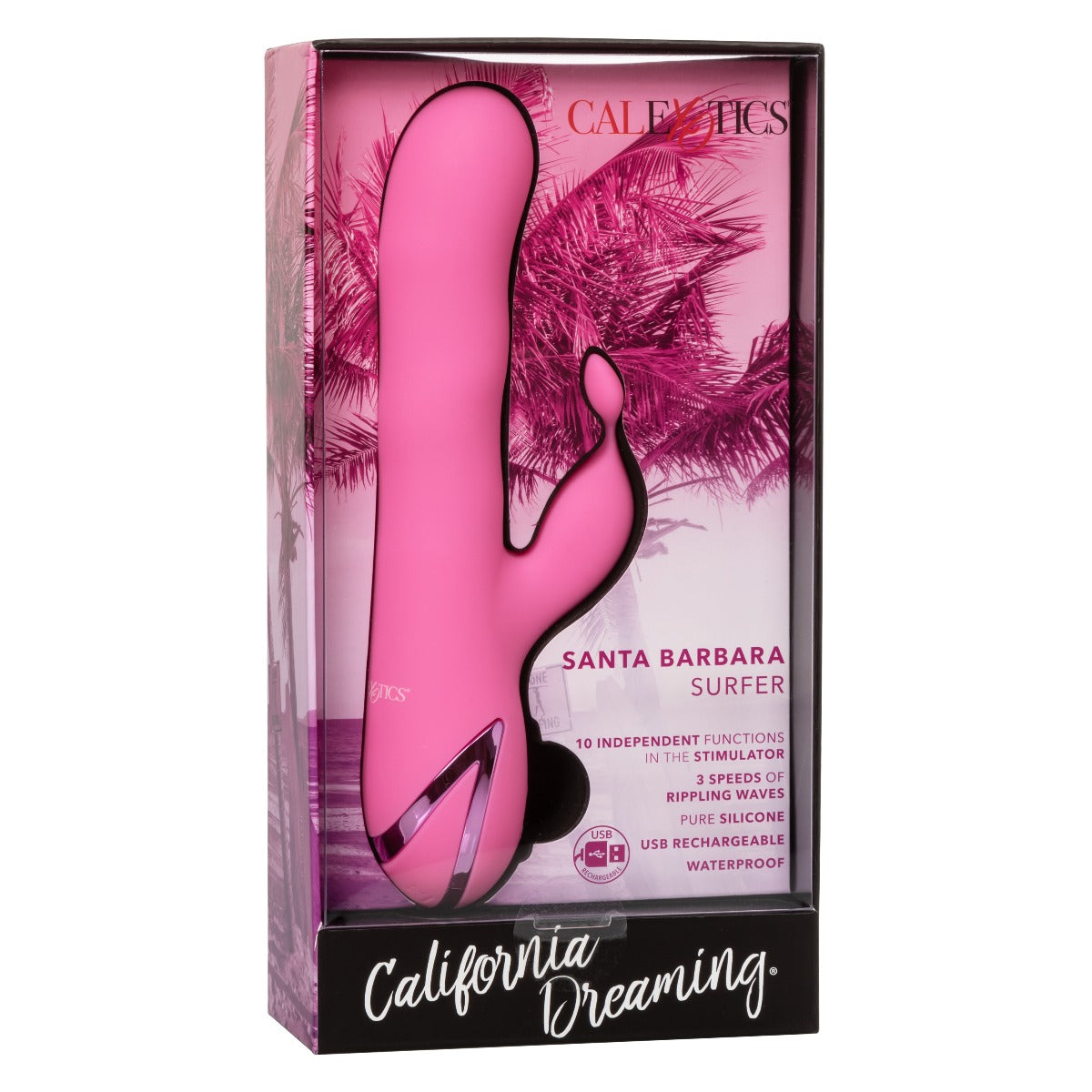 Double stimulation vibrator - California Dreaming - Santa Barbara Surfer California Dreaming - Boutique Séduction