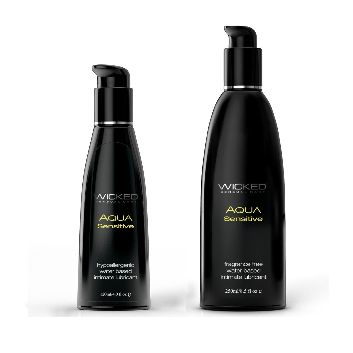 AQUA SENSITIVE Fragrance Free Water Based Lubricant - WICKED Wicked - Boutique Séduction