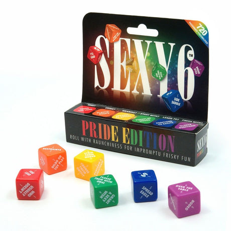 SEXY 6 DICE Pride Edition - English Creative conceptions - Boutique Séduction