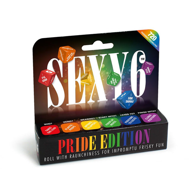 SEXY 6 DICE Pride Edition - English Creative conceptions - Boutique Séduction