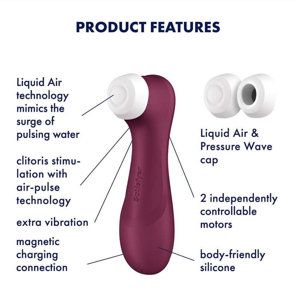 PRO 2 GENERATION 3 Clitoral Stimulator Satisfyer - Boutique Séduction